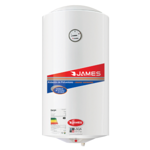 Termotanque Calefón James De Acero 80 Litros Cilíndrico