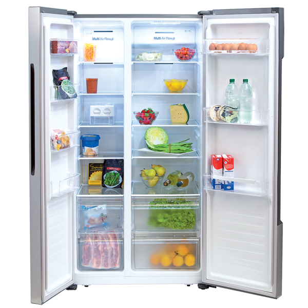 Refrigerador Heladera James Inoxidable 559 Litros Inverter Side By Side Frio Seco RJN 40K SBSI