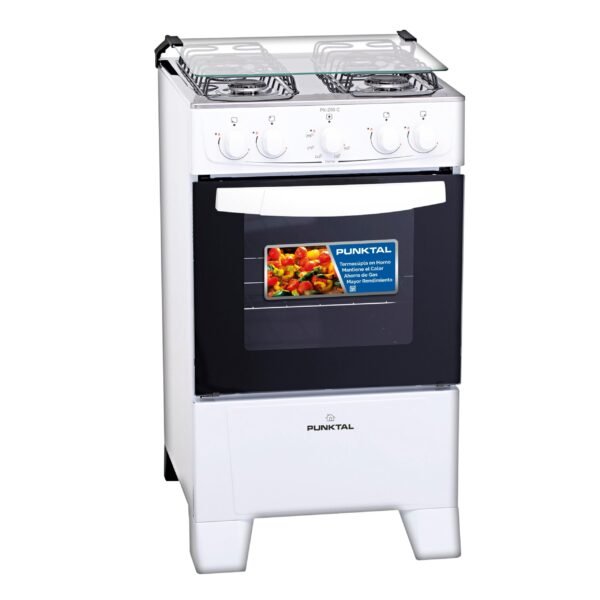 265c Cocina a Gas Punktal 4 Hornallas Blanco PK-250 C