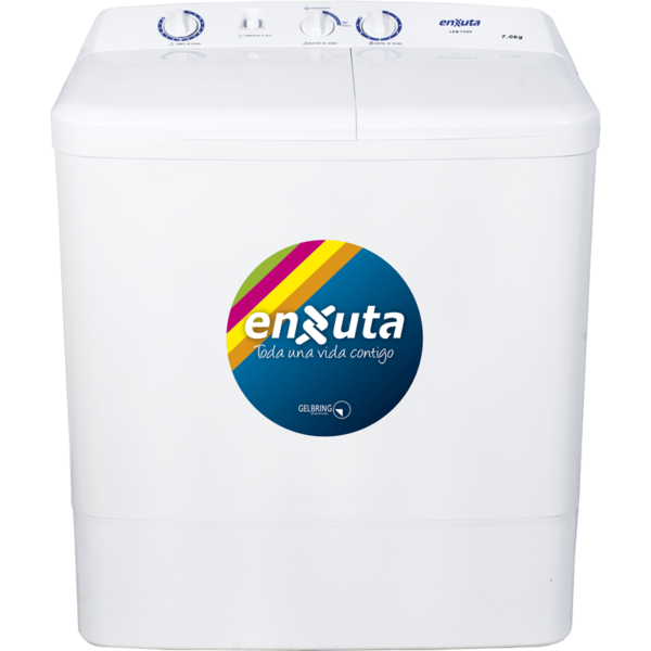 Lavarropas Enxuta Carga Superior 7,2 Kg Blanco LEB7200