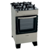 Cocina a Gas James 4 Hornallas Titanium Con Mesada De Vidrio C 690 V TITANIUM
