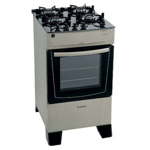 Cocina a Gas James 4 Hornallas Titanium Con Mesada De Vidrio C 690 V TITANIUM