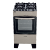 Cocina a Gas James 4 Hornallas Titanium Con Mesada De Vidrio C 690 V TITANIUM
