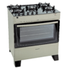 Cocina a Gas James 5 Hornallas Titanium Con Mesada De Vidrio C 695 V TITANIUM