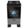 Cocina a Gas Enxuta 4 Hornallas Inoxidable Con Mesada de Vidrio CENXV27542T
