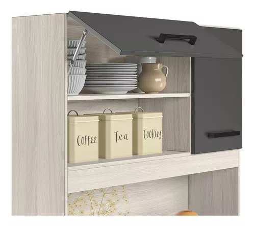 Kit De Cocina Magazin 90 Blanco / Chumbo