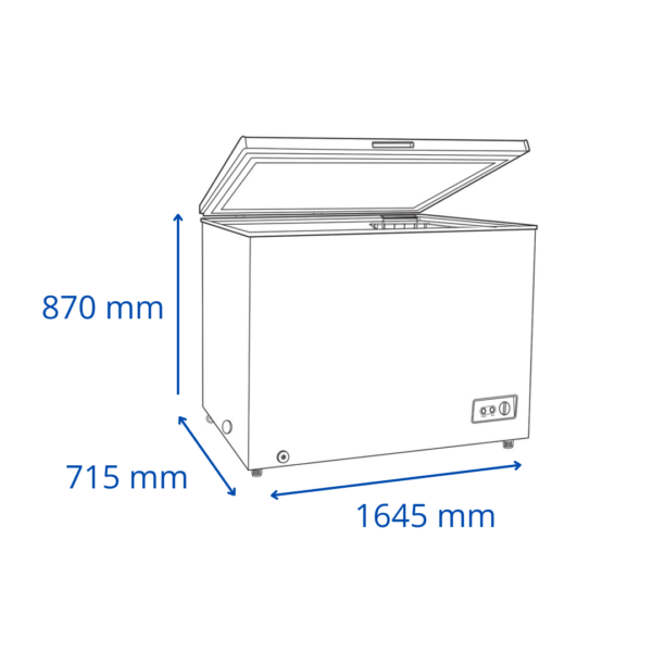 Freezer Horizontal James 496 Litros FHJ 510 M