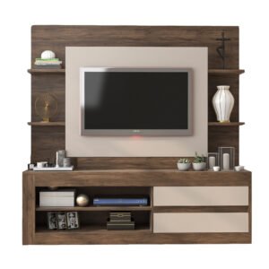 HOME_EXCLUSIVE_IMBUIA_OFF_WHITE Modular Exclusive Miel / Off White TV Hasta 55'