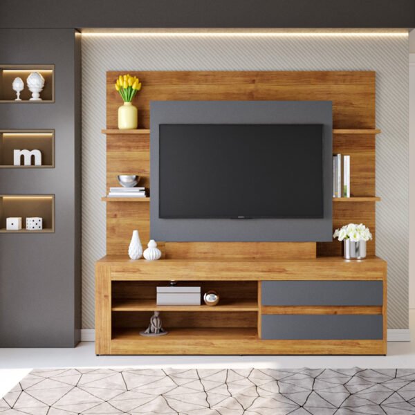 Modular Exclusive Mel / Cinza TV Hasta 55