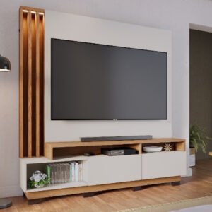 HOME_HUMAITA_OF_WHITE_FREIJO_ Modular Humaita Freijo Off White TV Hasta 65'
