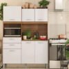 Kit De Cocina Harmonia Almendra / Blanco