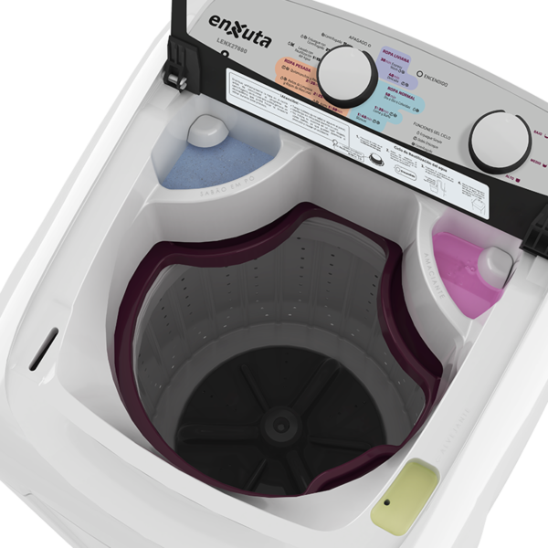 Lavarropas Enxuta Carga Superior 8 Kg Blanco LENX27880
