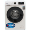 Lavarropas James Carga Frontal 8 Kg Inverter Blanco LR 8140 INV BL