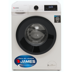 Lavarropas James Carga Frontal 8 Kg Inverter Blanco LR 8140 INV BL