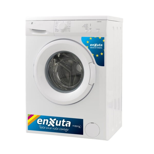 Lavarropas Enxuta Carga Frontal 6 Kg Blanco LENX765