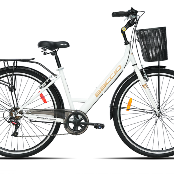 Liberty-BLANCA Bicicleta Baccio Liberty 700 (Varios Colores)