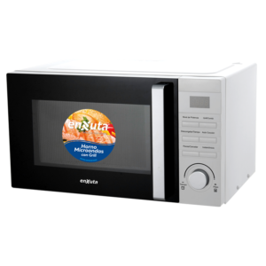 Microondas Digital con Grill Combinado Enxuta 23 Litos Blanco MOENX0323DGB-1