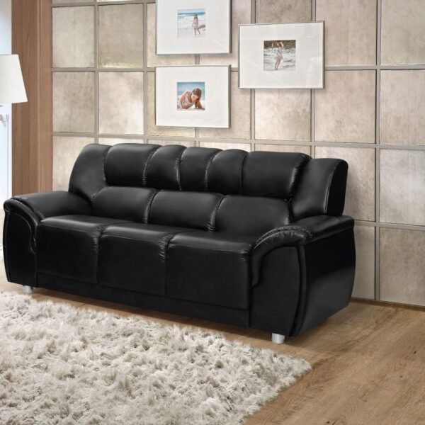 PU_SOFA_CORDOBA_3_CUERPOS_NEGRO_PUnegro Sofá Córdoba 3 Cuerpos Negro