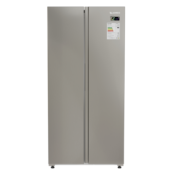 Refrigerador Heladera James Inoxidable 486 Litros Inverter Side By Side Frio Seco RJ 35M SBSI
