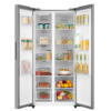 Refrigerador Heladera James Inoxidable 486 Litros Inverter Side By Side Frio Seco RJ 35M SBSI