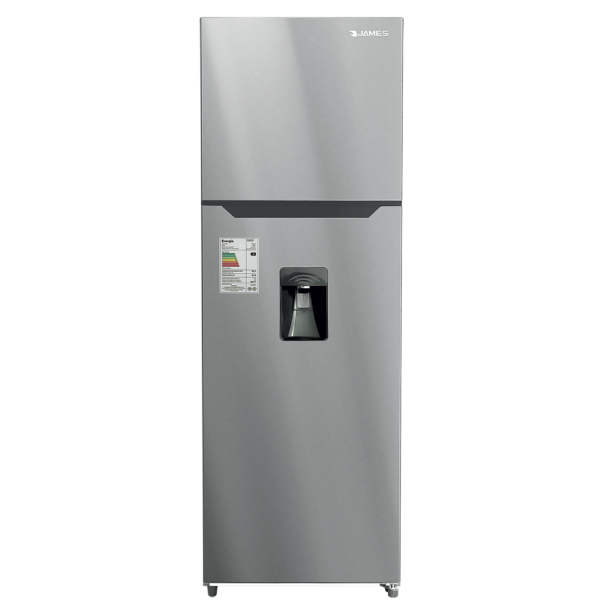 Refrigerador Heladera James Inoxidable 372 Litros Con Dispensador Frio Seco RJ 401 Inox D