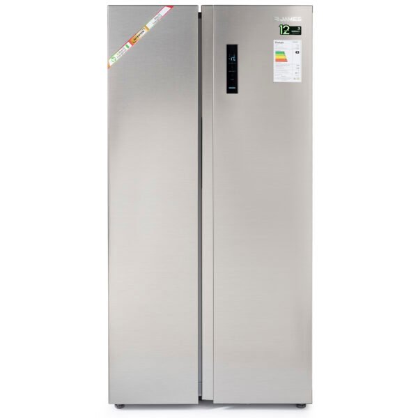 Refrigerador Heladera James Inoxidable 562 Litros Inverter Side By Side Frio Seco RJ 45 M SBSI INOX