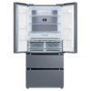 Refrigerador Heladera James Inoxidable 514 Litros Inverte French Door Frio Seco RJ 460 FTI MI