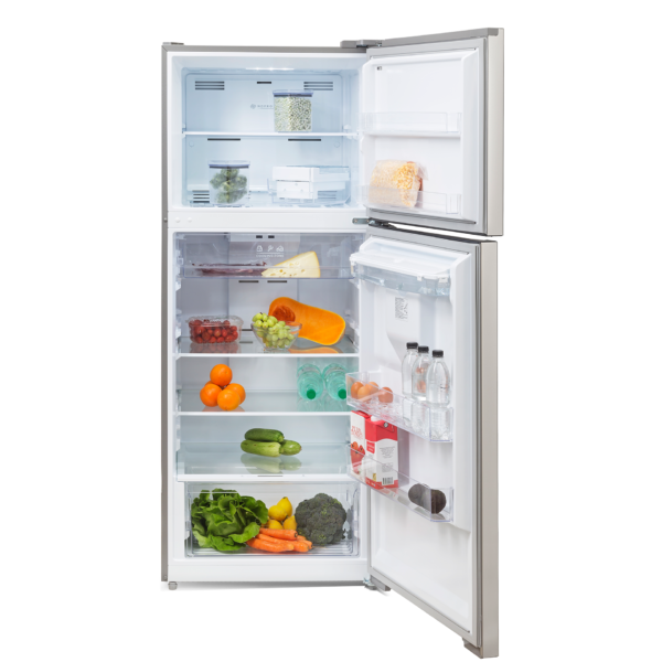 Refrigerador Heladera James Inoxidable 448 Litros Inverter Con Dispensador Frio Seco RJ 571 Inv Inox D