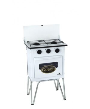 Cocina a Gas Enxuta 2 Hornallas Blanco 225BC – QUEEN