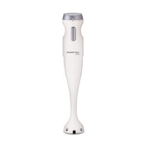 Mixer Punktal PK-939 color blanco, diseño ergonómico con velocidad ajustable