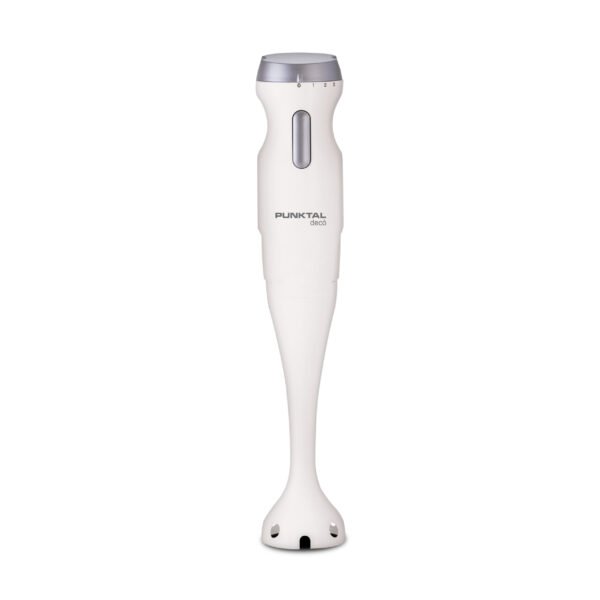 10e1e7092e5ef00 Mixer Punktal PK-939 color blanco, diseño ergonómico con velocidad ajustable