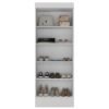 Armario multiuso Nara con dos puertas, color blanco, diseño funcional para almacenamiento en el hogar