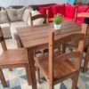 Juego Comedor Madera Cera