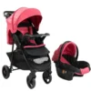 Coche De Bebe Rosa Sienna Travel Sytem Bebesit