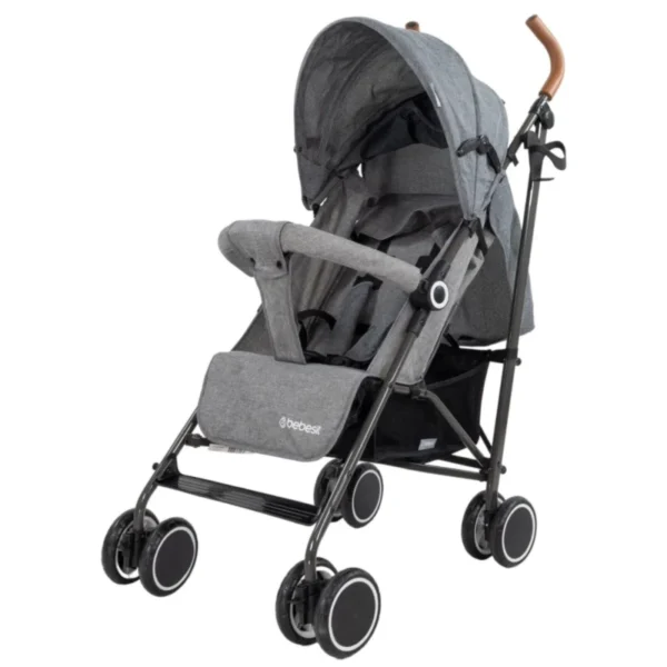 Coche De Bebe Paraguitas Gris Clap Bebesit