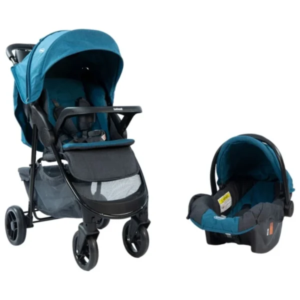 Coche De Bebe Azul Sienna Travel Sytem Bebesit