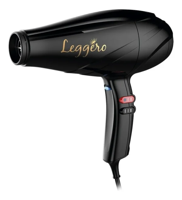 Secador de Cabello Game Leggero Black Ion