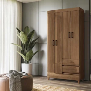 Ropero Fit 4 Puertas y 2 Cajon Jaquetiba