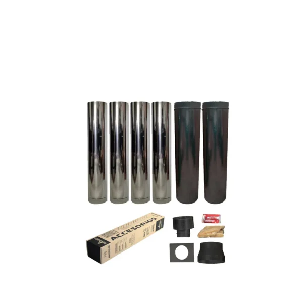 Kit Techo Acero Inox 8" Tromen