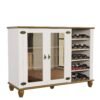Mostrador De Cristal Joy 2 Puertas Con Bodega