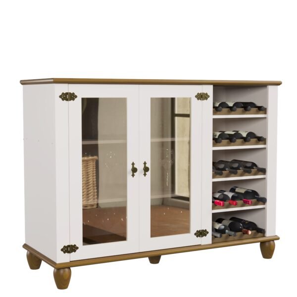 Mostrador De Cristal Joy 2 Puertas Con Bodega