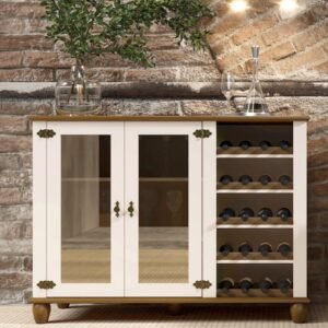 Mostrador De Cristal Joy 2 Puertas Con Bodega