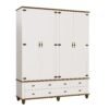 Ropero Joy 4 Puertas y 4 Cajones