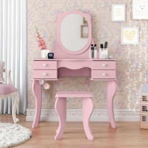 Tocador Princesa Rosado