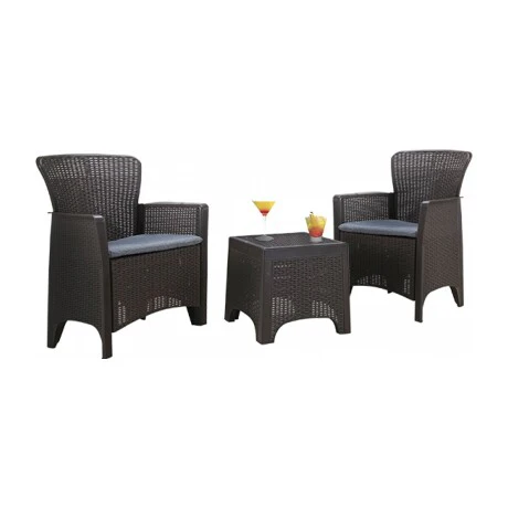 set-exterior-2-1-marron-polipropileno-cadiz Set Living Exterior Cadiz Negro