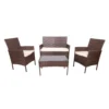 Set Living Exterior Apolo Marron