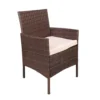 Set Living Exterior Apolo Marron