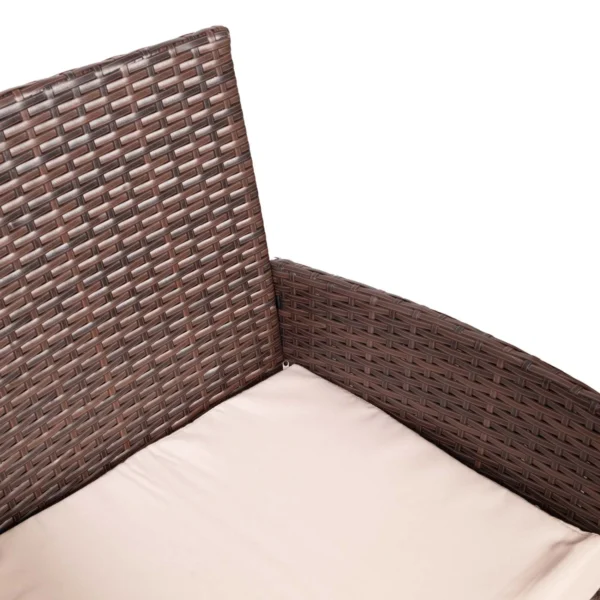 Set Living Exterior Apolo Marron