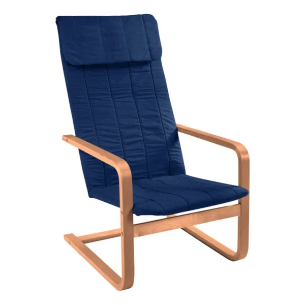 silla-sillon-flex-tela-azul-a104h Silla Sillón Flex en Tela Azul Excelente Calidad