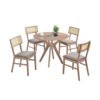 Juego de Comedor 4 Sillas Raffles
